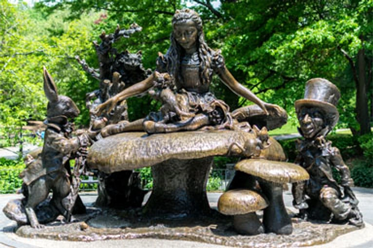 Alice in Wonderland in Central Park