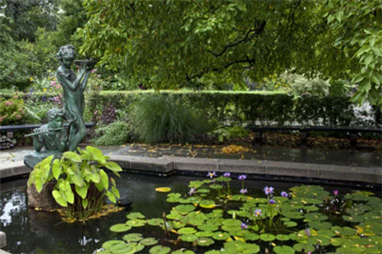 Burnett Fountain in Central Park