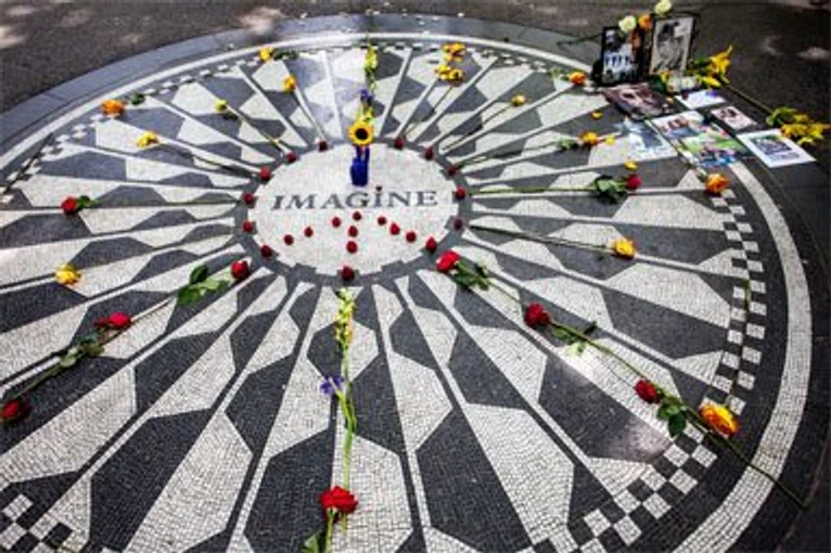Strawberry Fields in Central Park